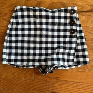 Forever21 plaid skort